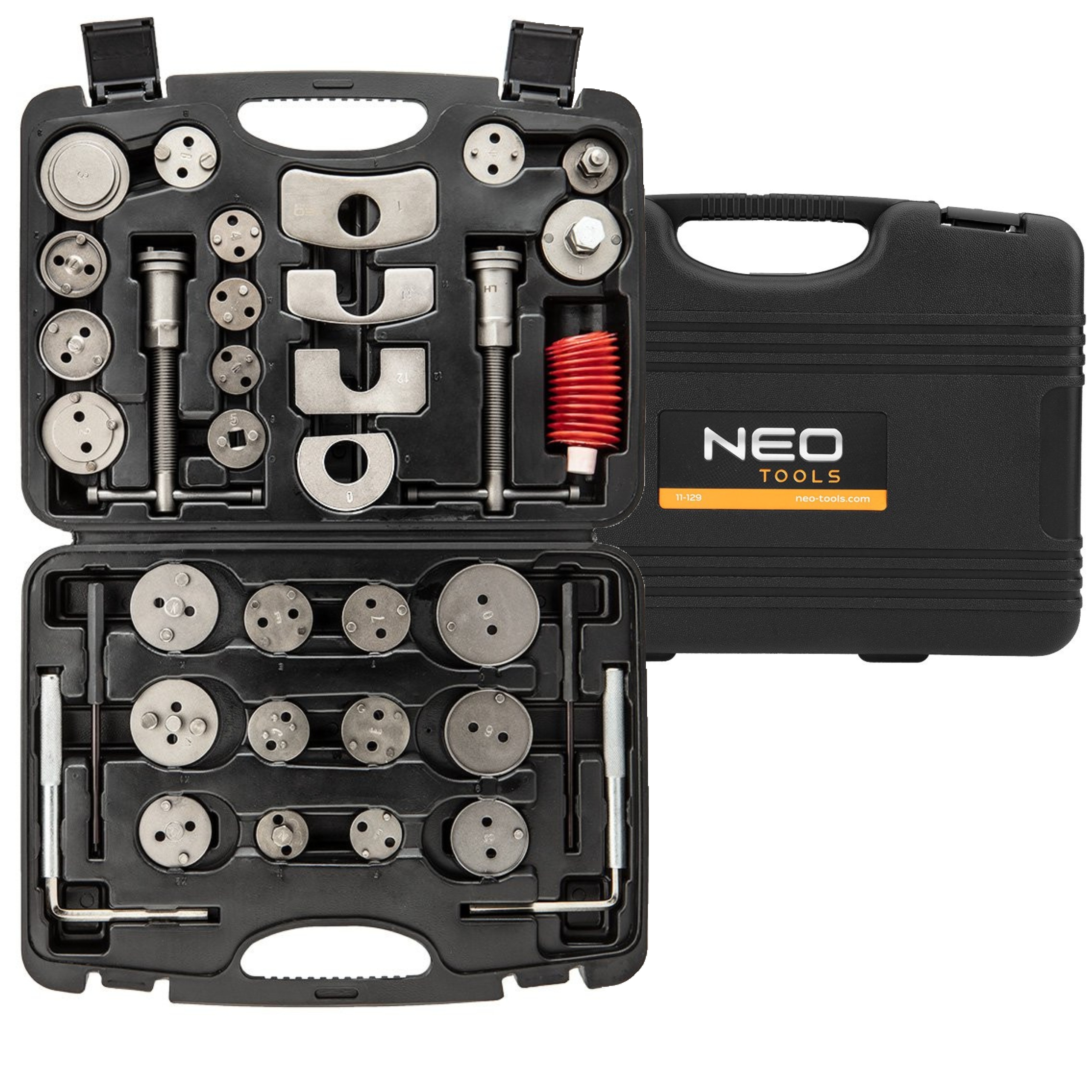 NEO ZESTAW DO WYCISKANIA TŁOCZKÓW HAMULCOWYCH 35EL 11-129