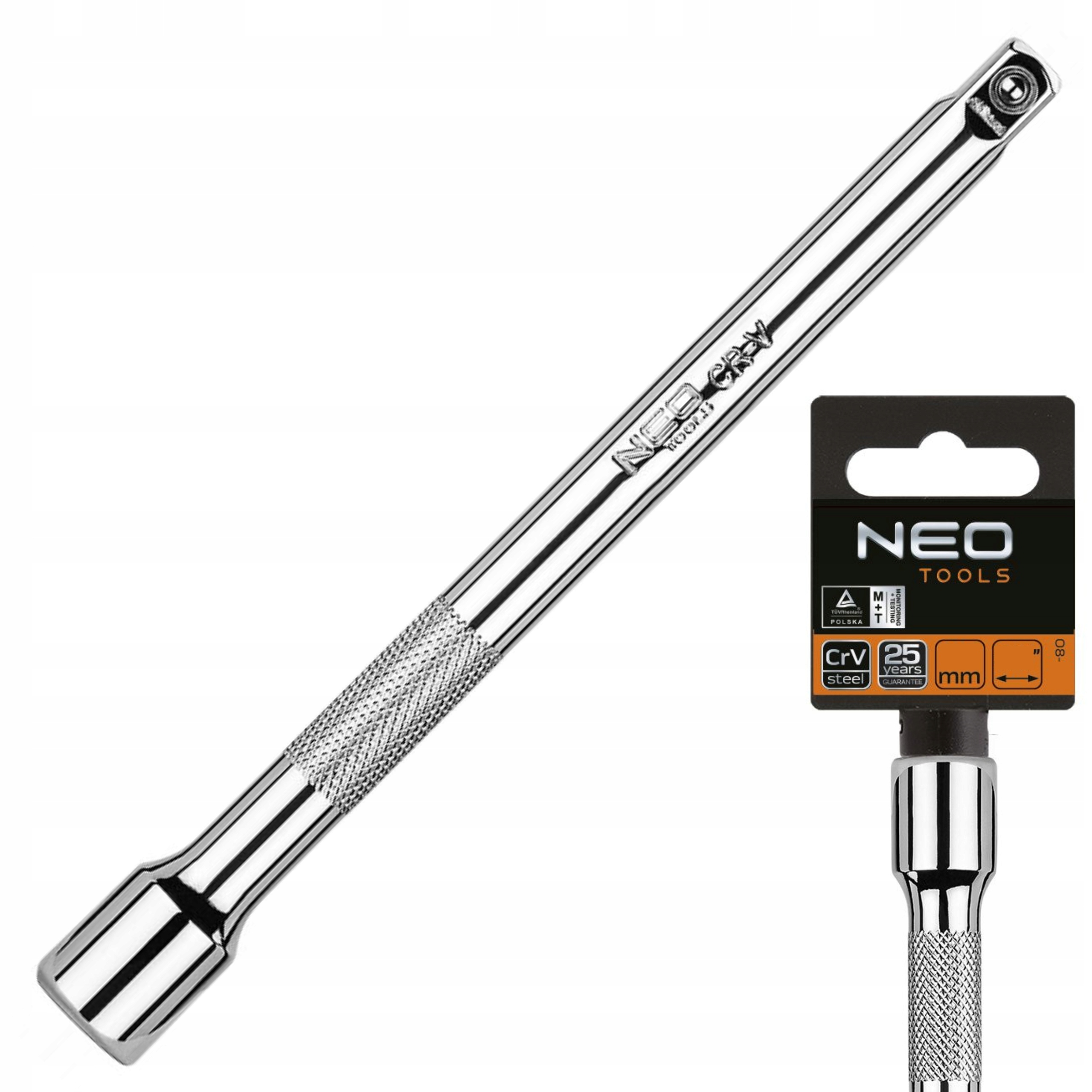 PRZEDŁUŻKA 1/4 150mm KLUCZ NASADOWY NEO 08-254
