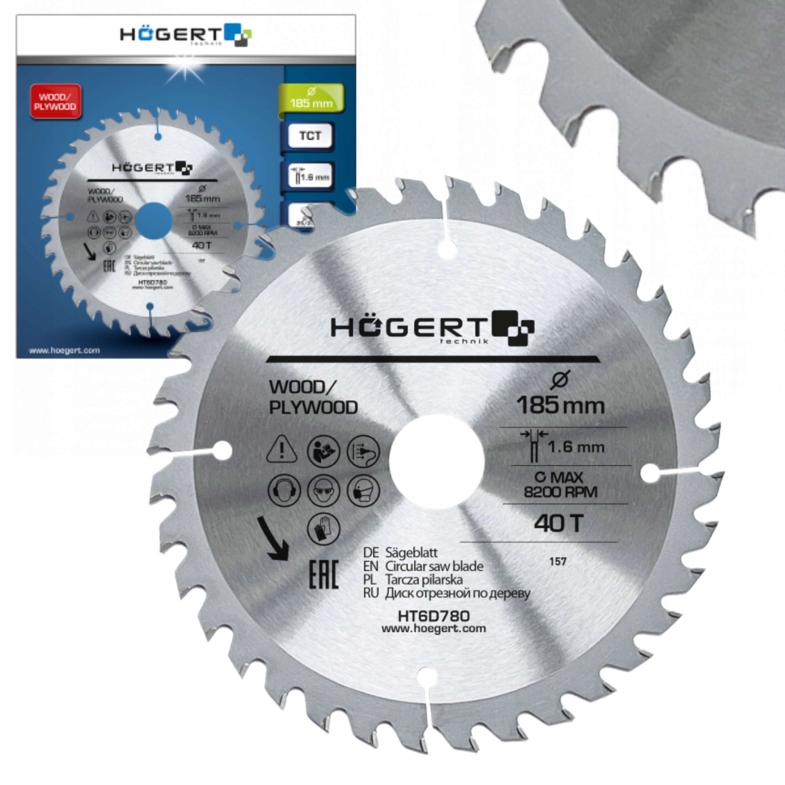 HOEGERT TARCZA PILARSKA 185x40Tx30 HT6D780