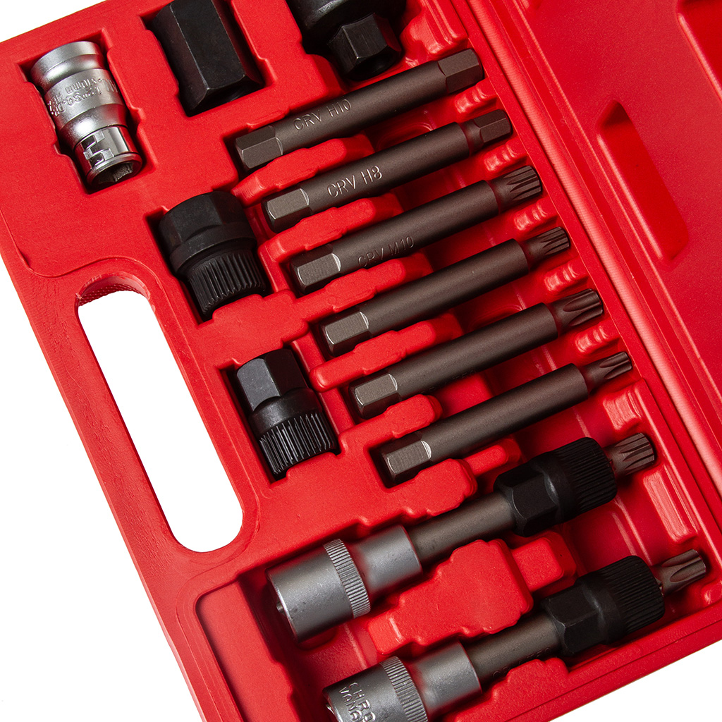 ZESTAW KLUCZY DO ALTERNATORÓW ZE SPRZĘGŁEM 13szt. MAR-POL M57620