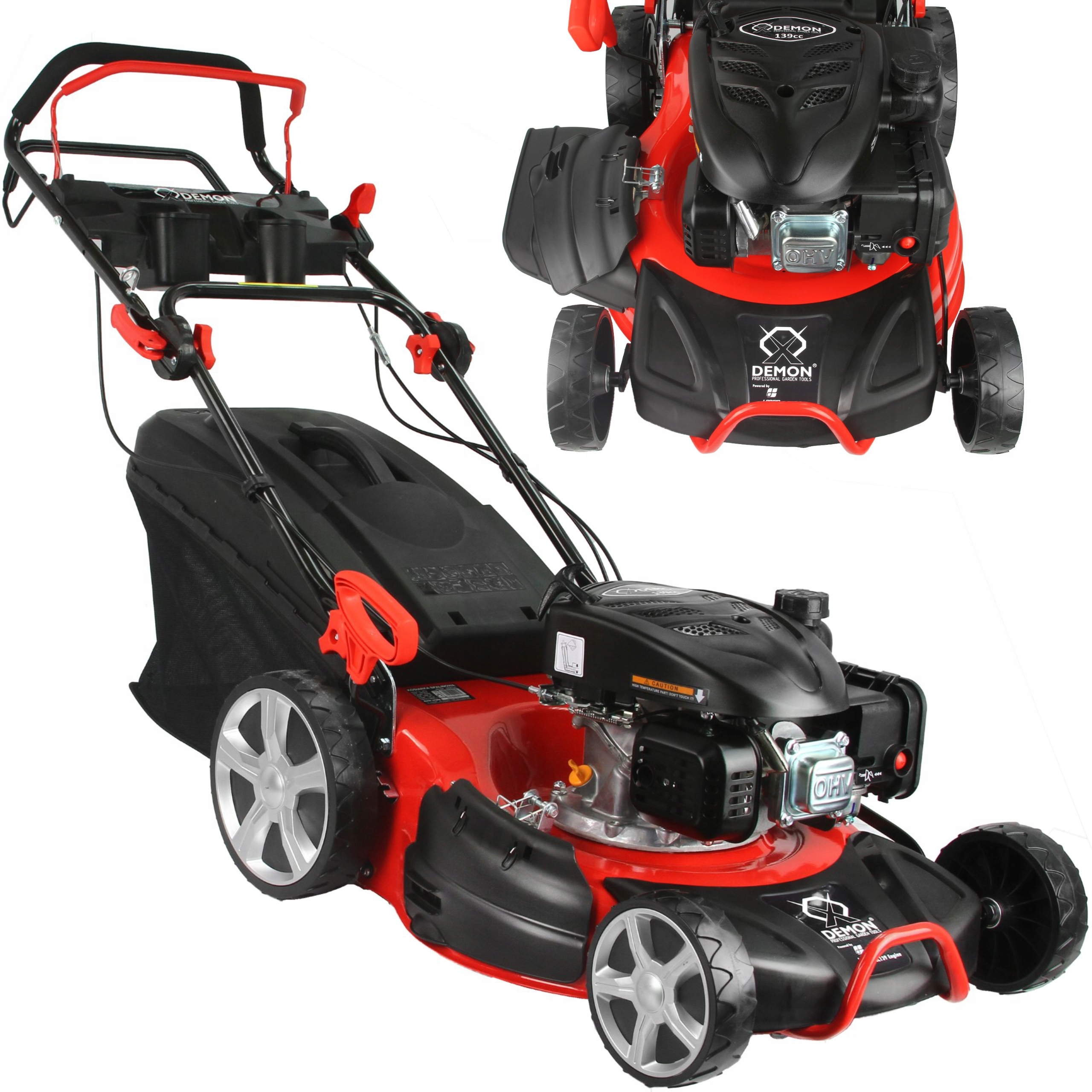 KOSIARKA SPALINOWA LONCIN napęd MOCNA 2,4 kW 48cm LC139 DEMON M88100