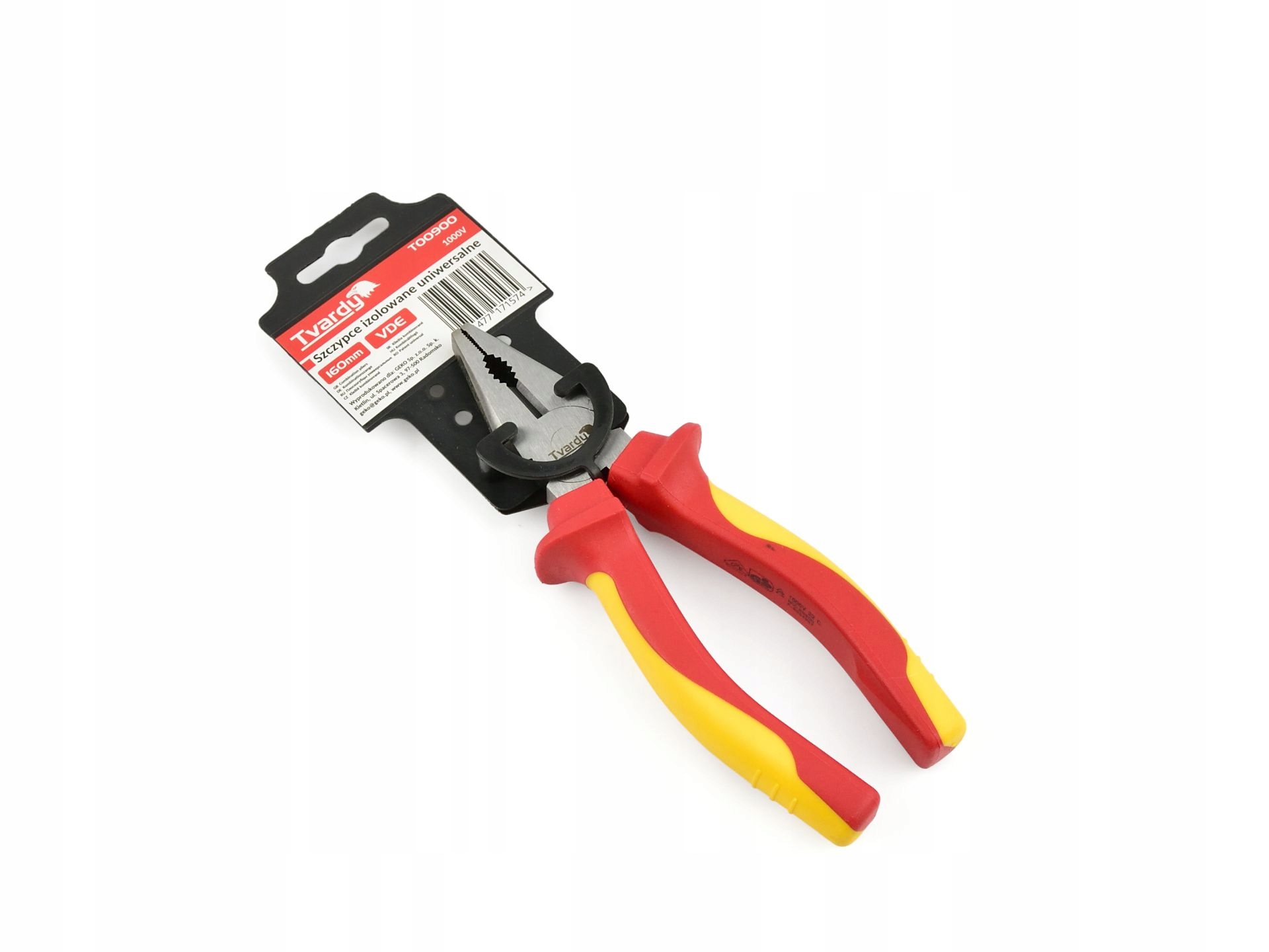 KOMBINERKI SZCZYPCE UNIWERSALNE IZOLOWANE 160MM