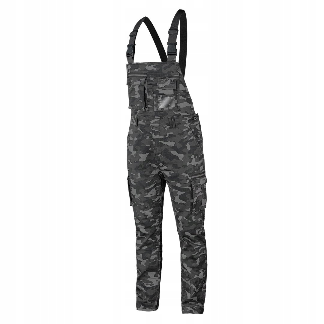 NEO SPODNIE OGRODNICZKI ROBOCZE DO PASA CAMO URBAN SURVIVAL 81-252 L/52