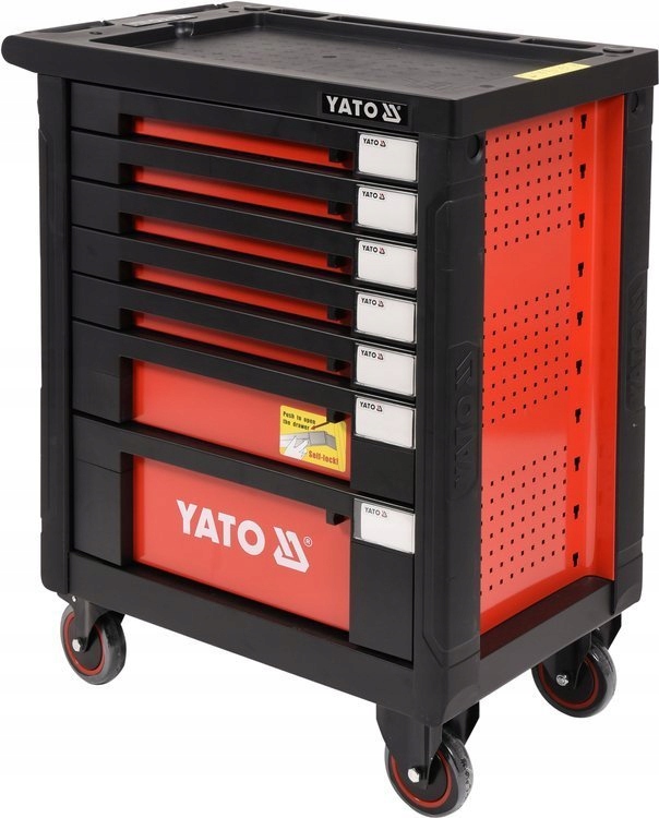 YATO WÓZEK WARSZTATOWY SERWISOWY SZAFKA NARZEDZIOWA YT-55290 212 sztuk