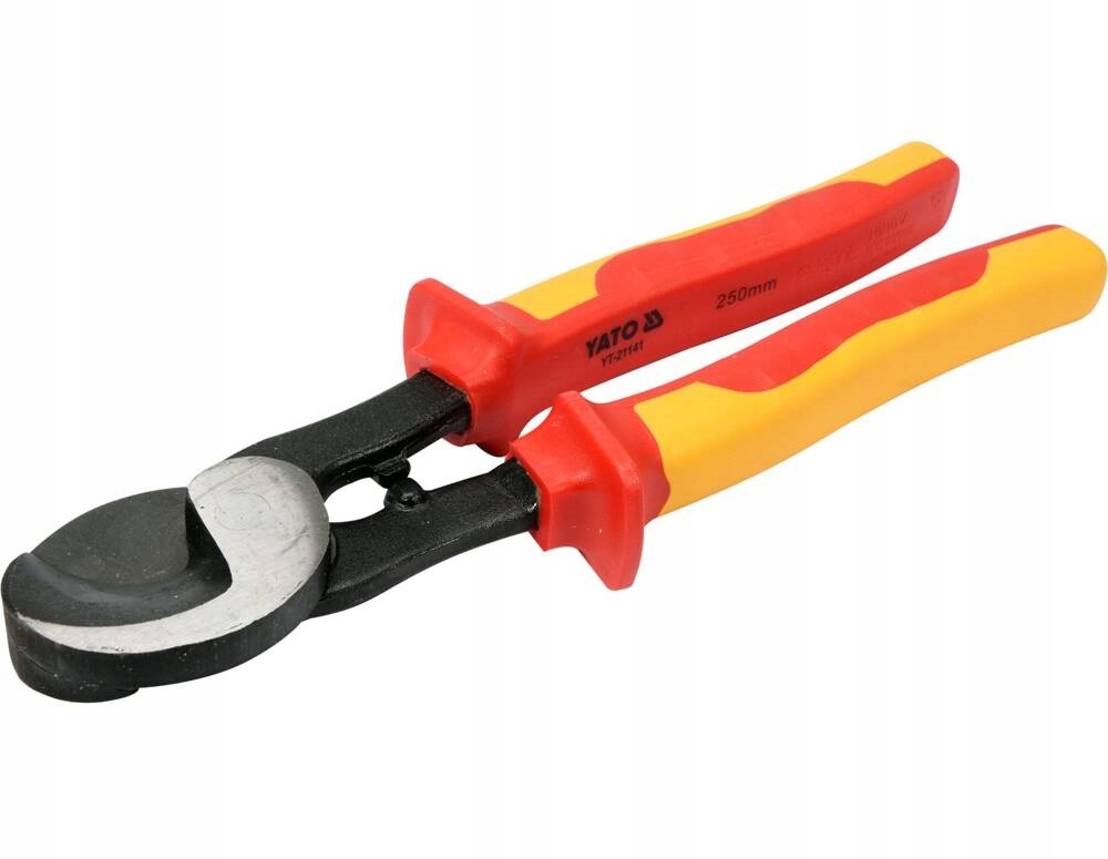 YATO SZCZYPCE OBCINAKI IZOLOWANE DO CIĘCIA PRZEWODÓW 250MM VDE YT-21141
