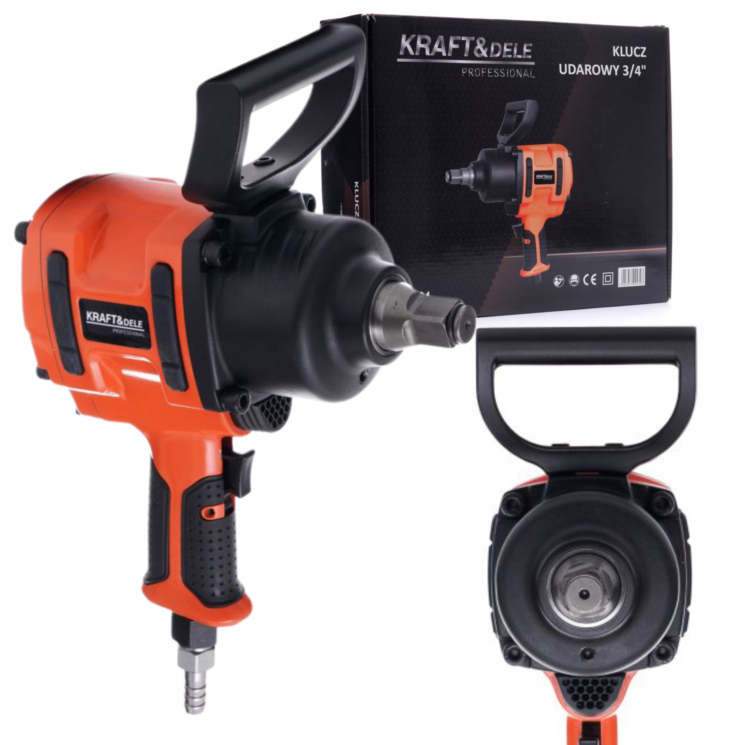 KLUCZ PNEUMATYCZNY UDAROWY 3/4" 2450NM 6,3 BAR DO KÓŁ WARSZTATOWY KD5461