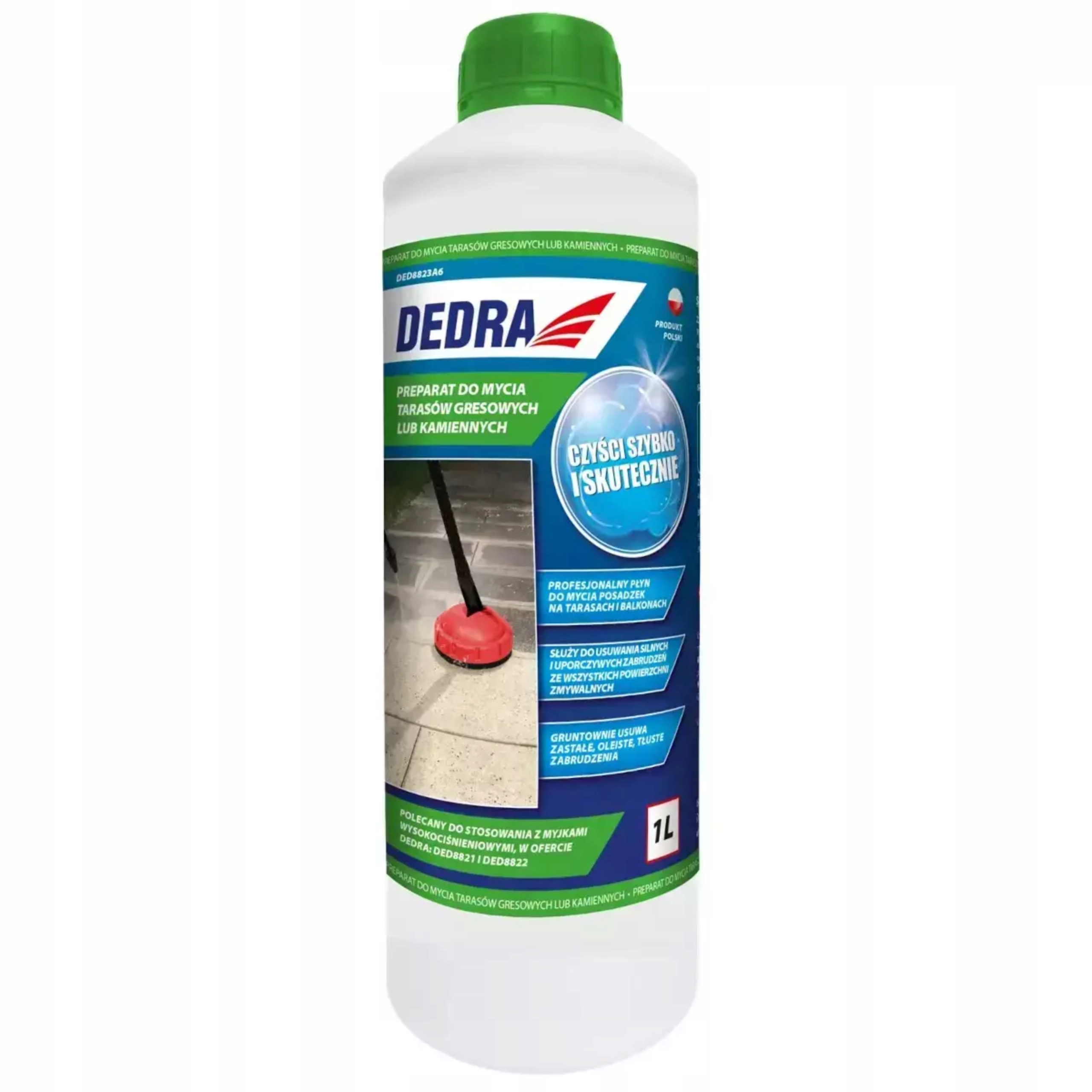 DEDRA PREPARAT MYJĄCY 1L DO MYCIA TARASÓW GRESOWYCH I KAMIENNYCH DED8823A6