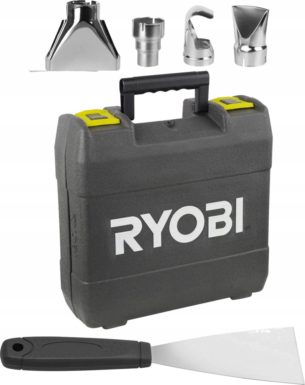 RYOBI SIECIOWA OPALARKA ELEKTRYCZNA 2000 W + WALIZKA 2 TRYBY EHG2020LCD