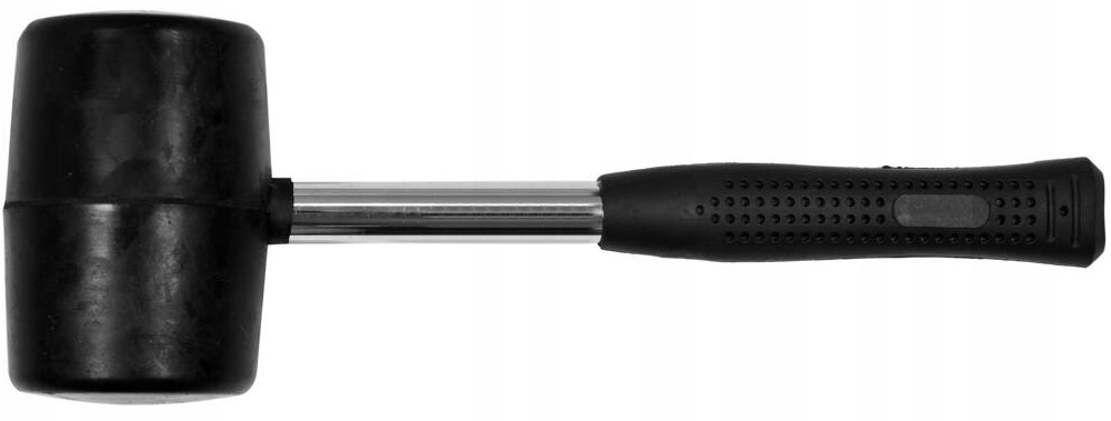 VOREL MŁOTEK GUMOWY 1100 G STALOWY TRZONEK RURKA 33908 OBUCH 76 MM VOREL