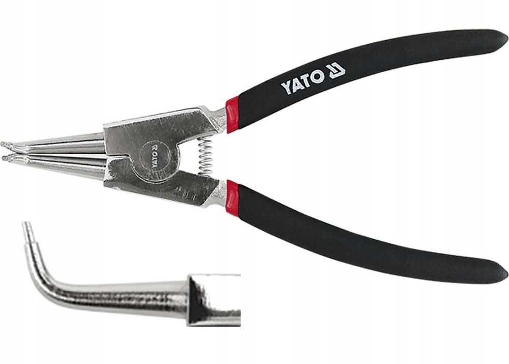 YATO SZCZYPCE SEGERA Zewnętrzne Wygięte Crv 150mm
