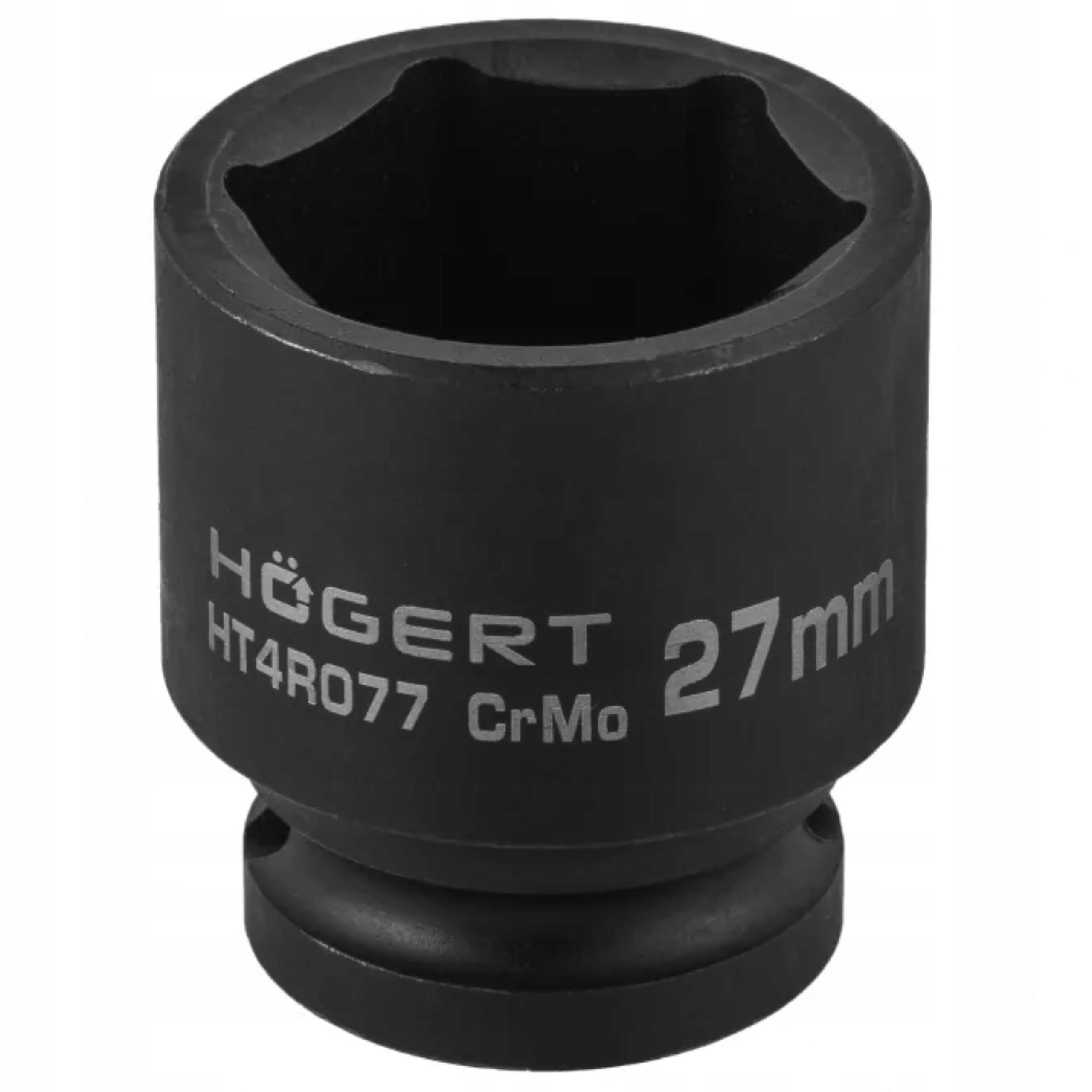HOGERT NASADKA UDAROWA 1/2" 27MM KRÓTKA GŁOWICA SZEŚCIOKĄTNA HT4R077