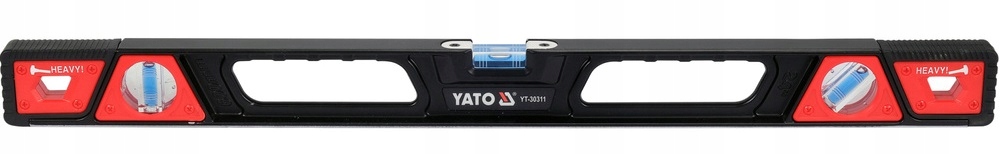 YATO POZIOMNICA MAGNETYCZNA 60 cm ALUMINIOWA WSTRZĄSOODPORNA ODBOJ MAGNESY