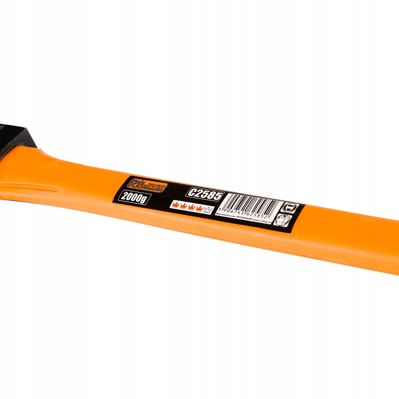 SIEKIERA ROZŁUPUJĄCA 1 KG Z TRZONKIEM FIBERGLASS