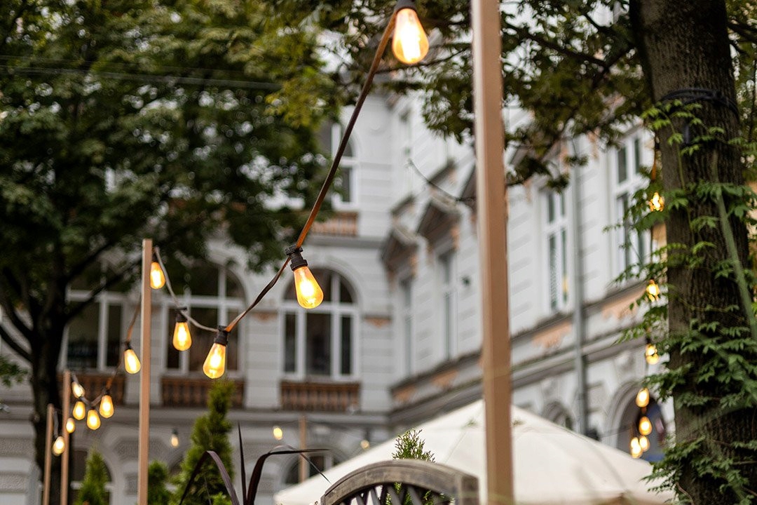 NEO GIRLANDA SOLARNA 6,5M 10 LAMP ŻARÓWEK BALKONOWA DO OGRODU TARAS 99-116