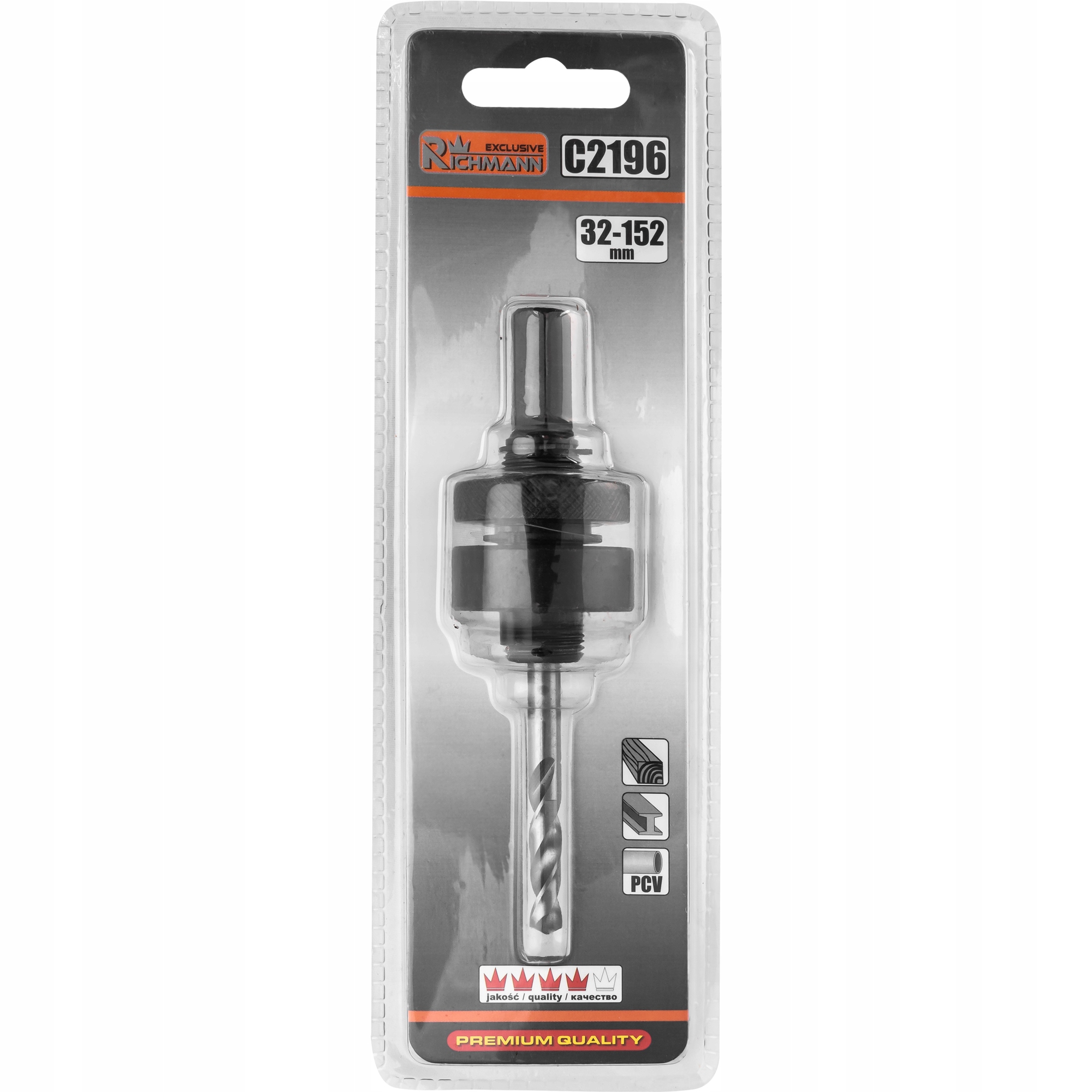 ADAPTER UCHWYT DO OTWORNIC BIMETALOWYCH 32-152mm