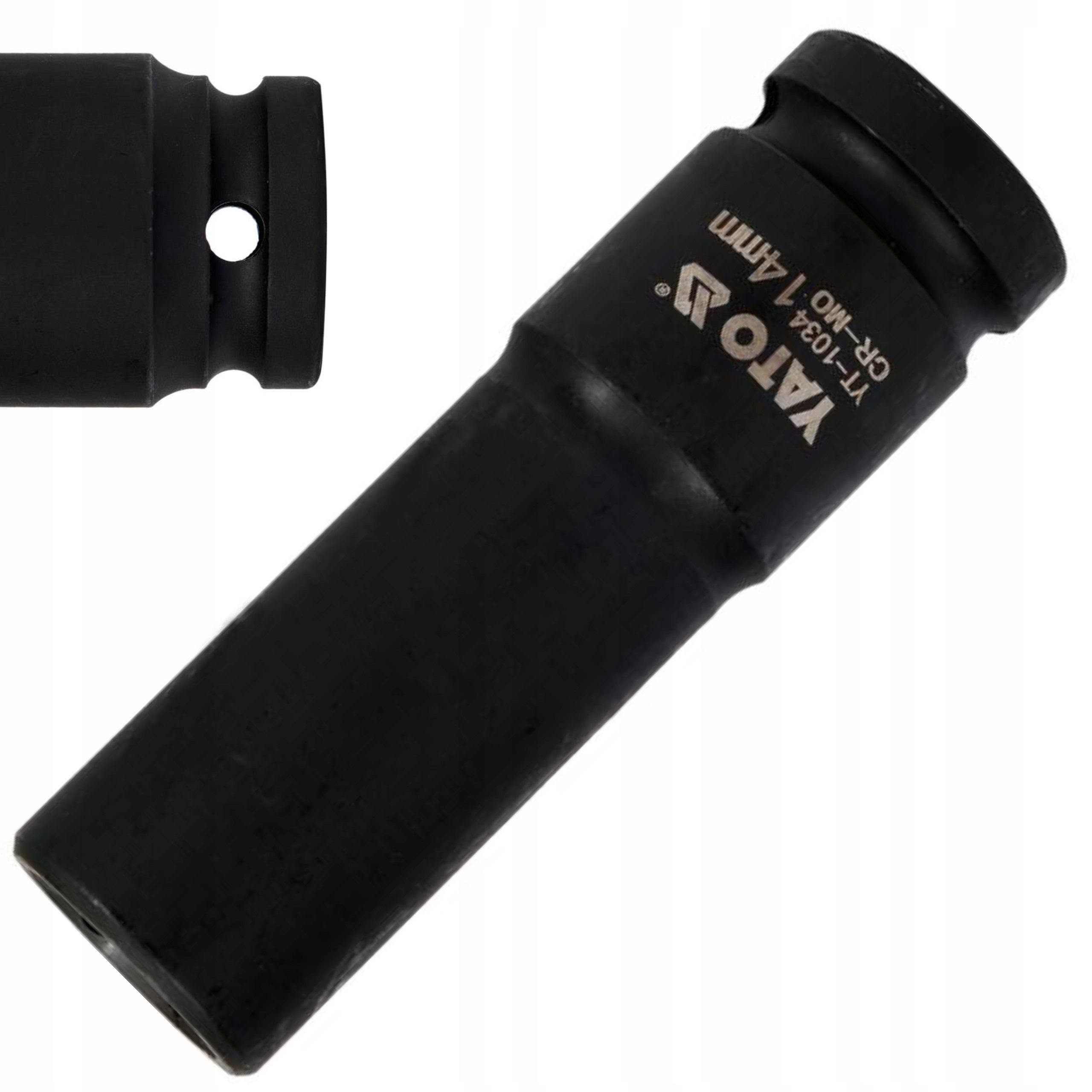 YATO NASADKA UDAROWA DŁUGA GŁĘBOKA 1/2'' 14 MM AS-DRIVE FOSFATOWANA YT-1034
