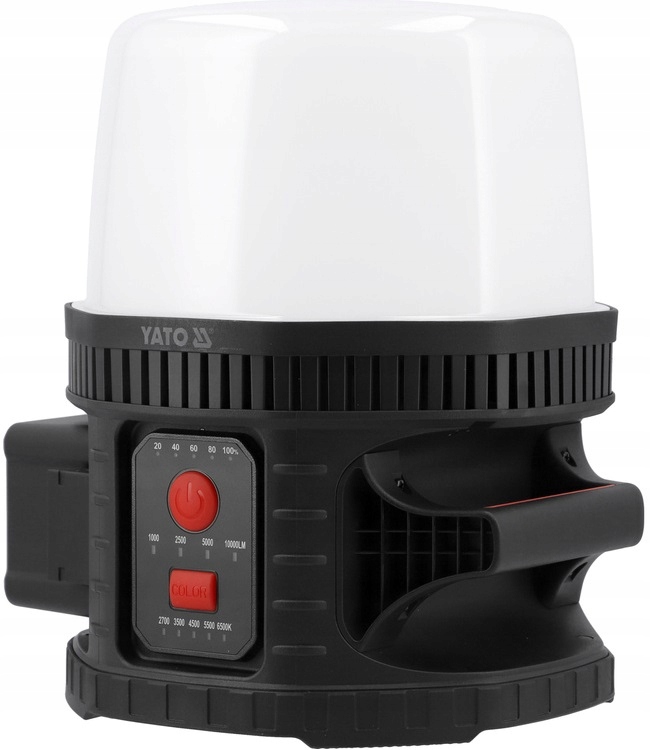 YATO REFLEKTOR PRZENOŚNY AKUMULATOROWY 18V SMD LED 10000lm 360° YT-829670