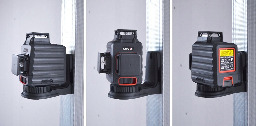 YATO LASER KRZYŻOWY POZIOMICA ZIELONY DWUNASTOLINIOWY LINIOWY 3D YT-30436