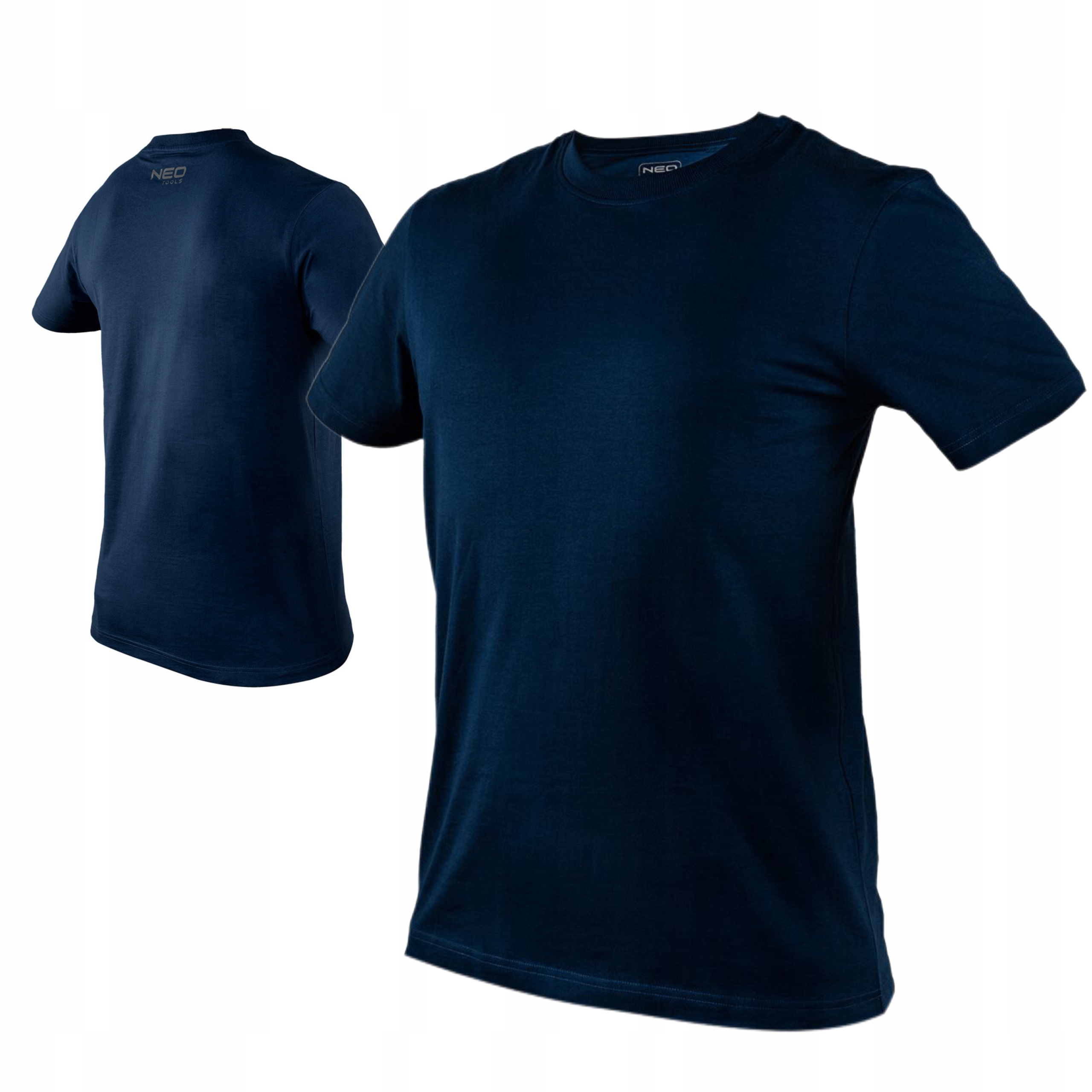 NEO 81-649 KOSZULKA T-SHIRT GRANATOWY BAWEŁNA XL