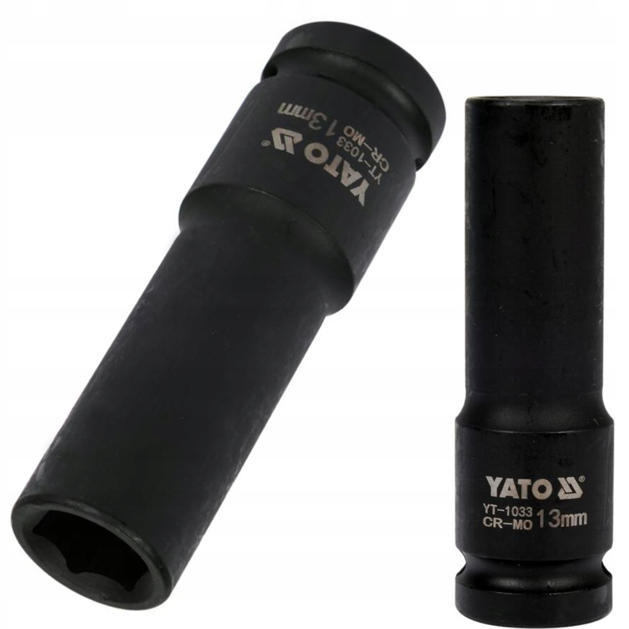 YATO NASADKA UDAROWA DŁUGA 1/2" x 13 MM STAL CrMo SCM-440 AS-DRIVE YT-1033