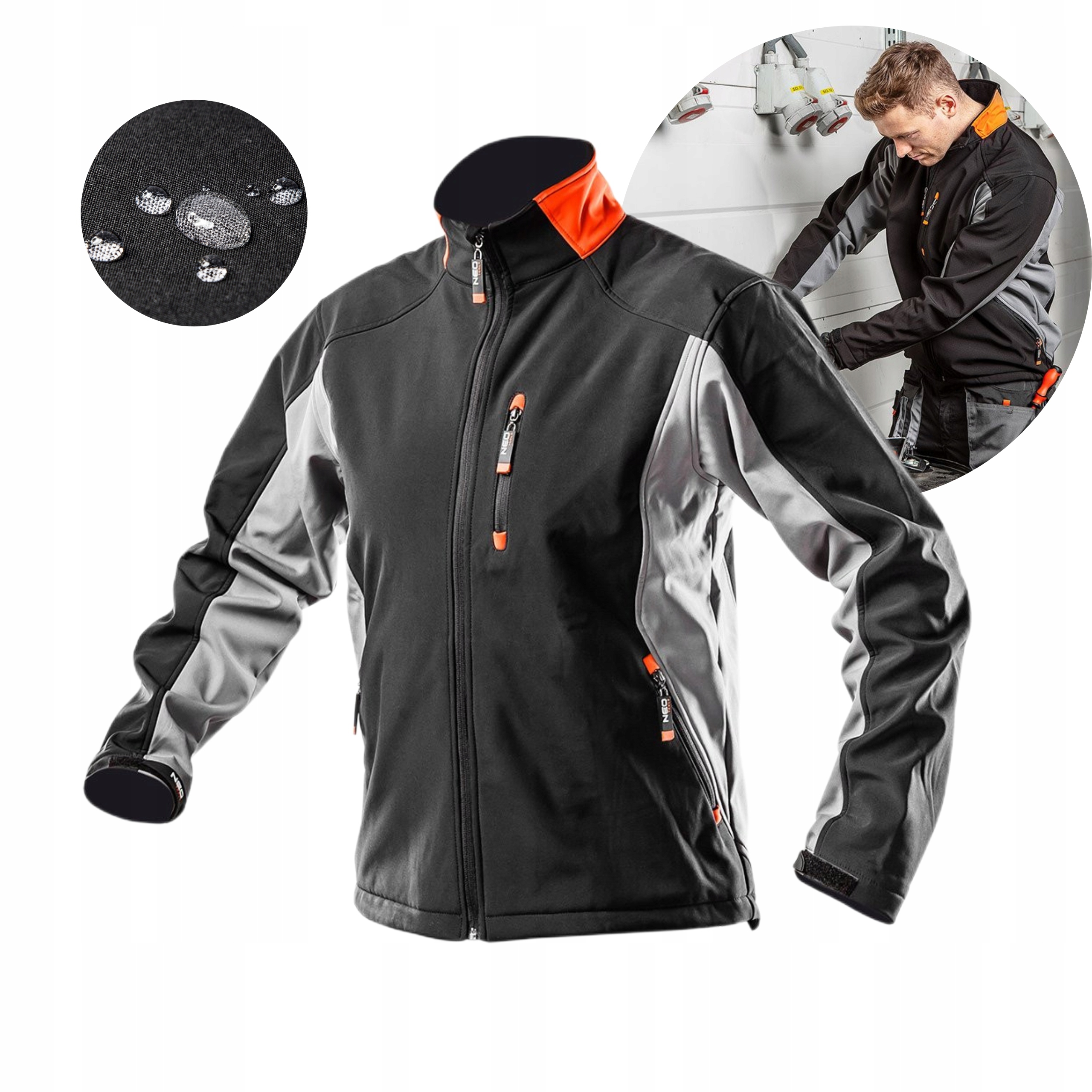 NEO KURTKA ROBOCZA BLUZA SOFTSHELL WATERPROOF 5000mm 81-550 ROZMIAR XXL/58