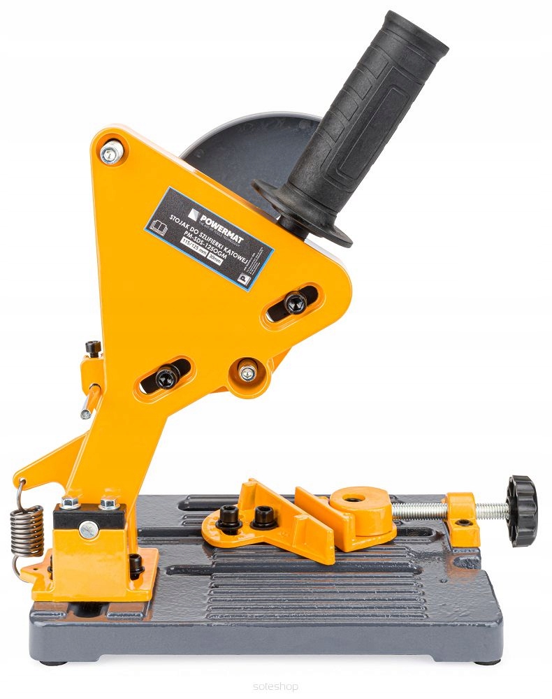 STOJAK SZLIFIERKI KĄTOWEJ STATYW UCHAWYT 115-125MM POWERMAT PM-SDS-125OGM