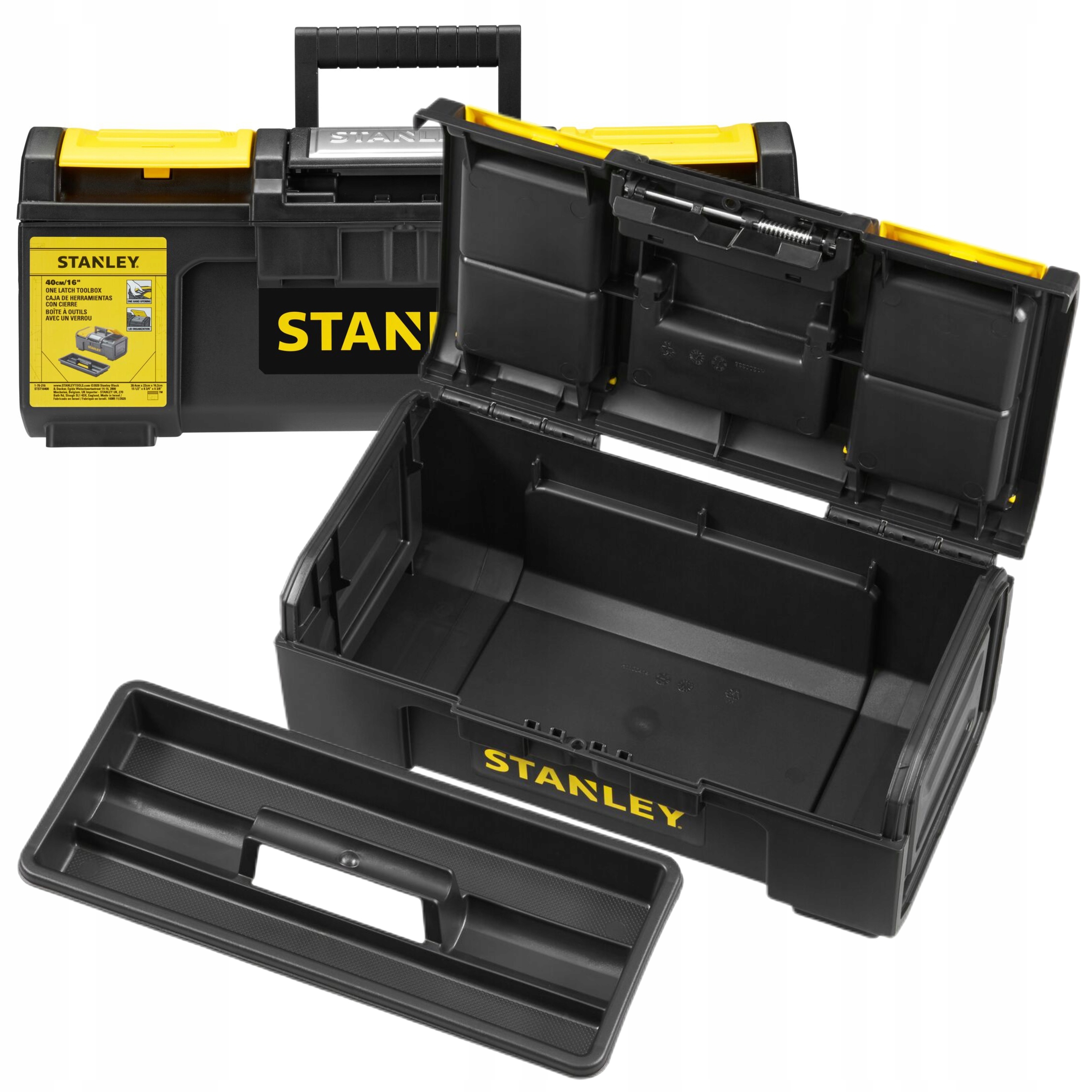 STANLEY WALIZA SKRZYNIA NARZĘDZIOWA BASIC 16" 38.3x16x21.5 FATMAX 1-79-216