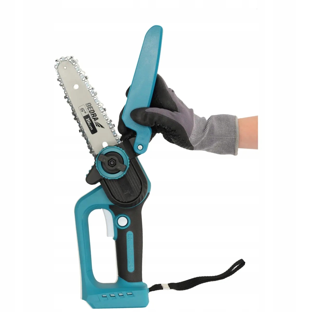 DEDRA PIŁA ŁAŃCUCHOWA 6" BEZSZCZOT MINI PILARKA AKUMULATOROWA 18V DED7180