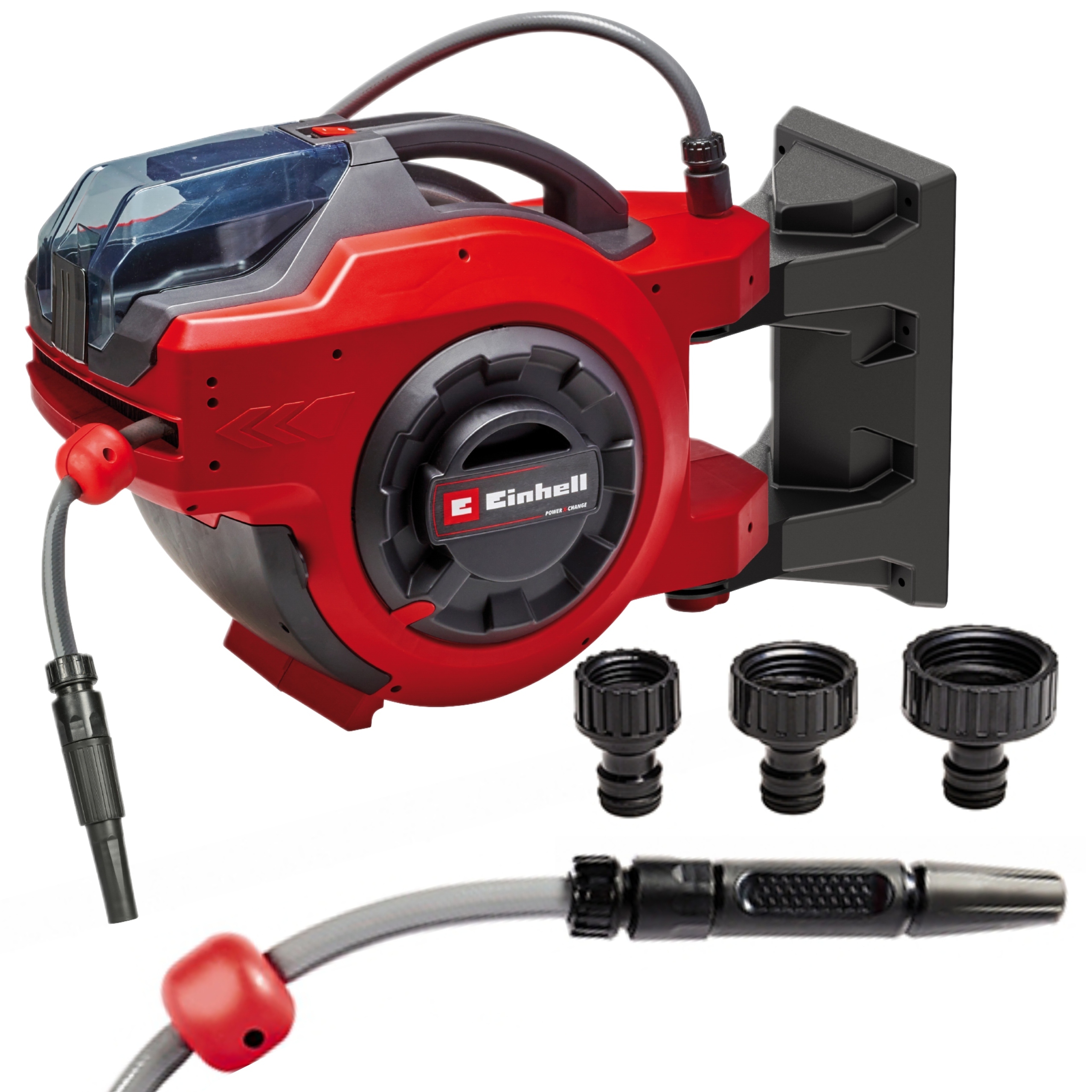 EINHELL BĘBEN Z WĘŻEM 30m ZWIJACZ AKUMULATOROWY 18V GE-HR 18/30 Li BODY