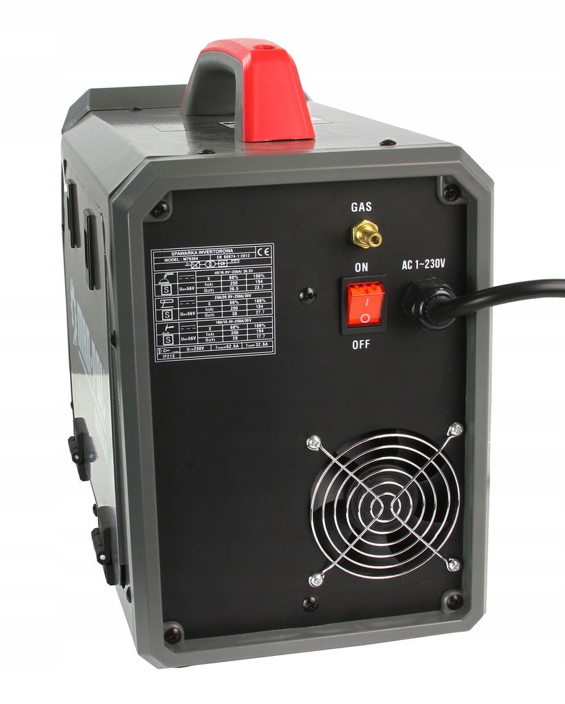 SPAWARKA INWERTOROWA MIGOMAT 250A MIG MMA TIG 230V GAZOWA M79364