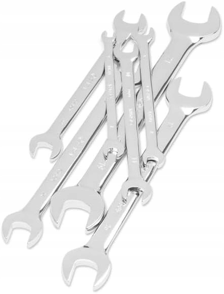 SATA ZESTAW 7 KLUCZY 6-21MM PŁASKICH DWUSTRONNYCH W SASZETCE ST09073SJ PŁ.