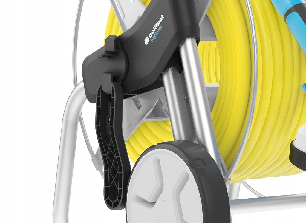 CELLFAST ZESTAW WÓZEK WĄŻ OGRODOWY EXPLORER MULTIFLEX 1/2" 50M +PISTOLET