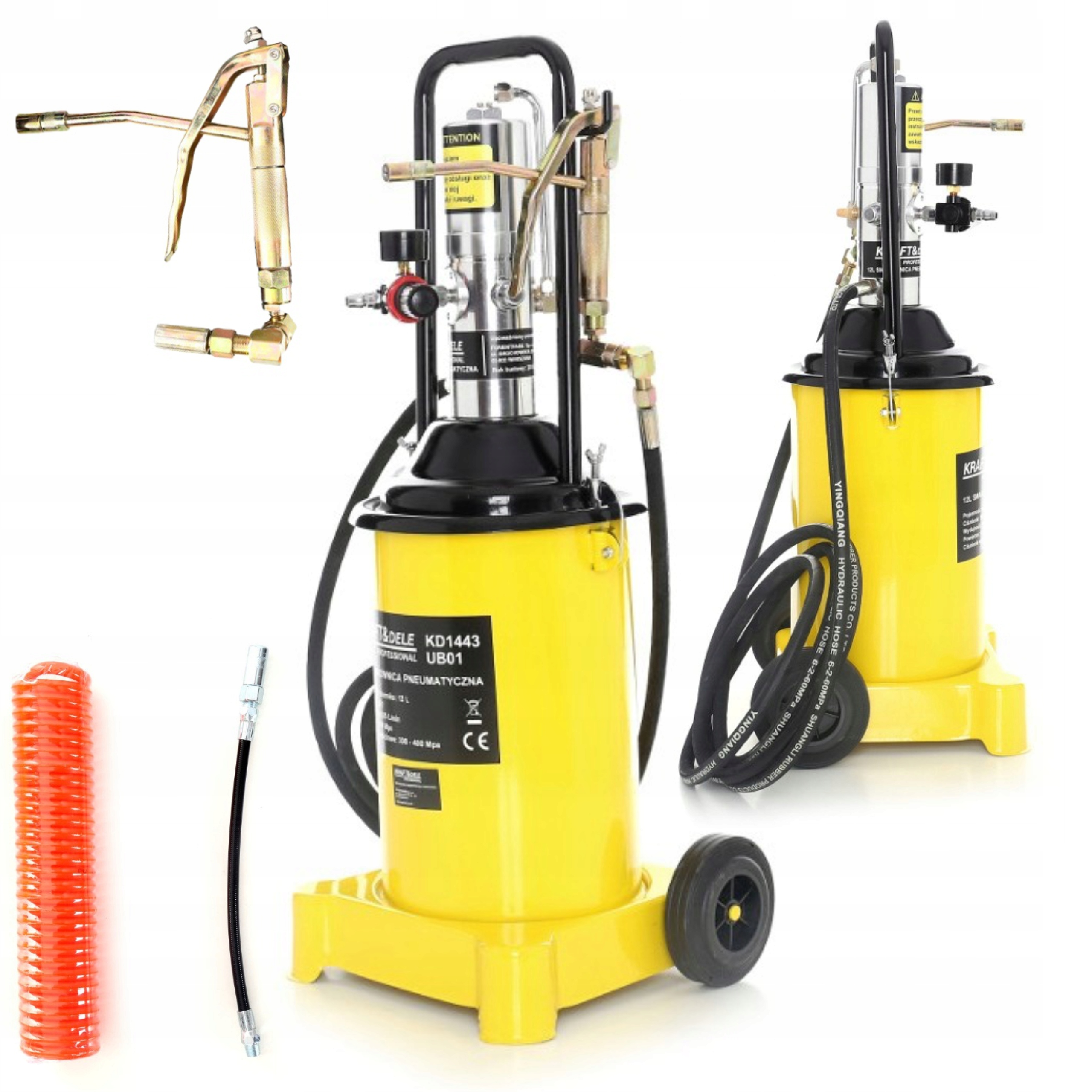 KRAFT SMAROWNICA TAWOTNICA PNEUMATYCZNA 12L AUTOMATYCZNA TOWOTNICA KD1443