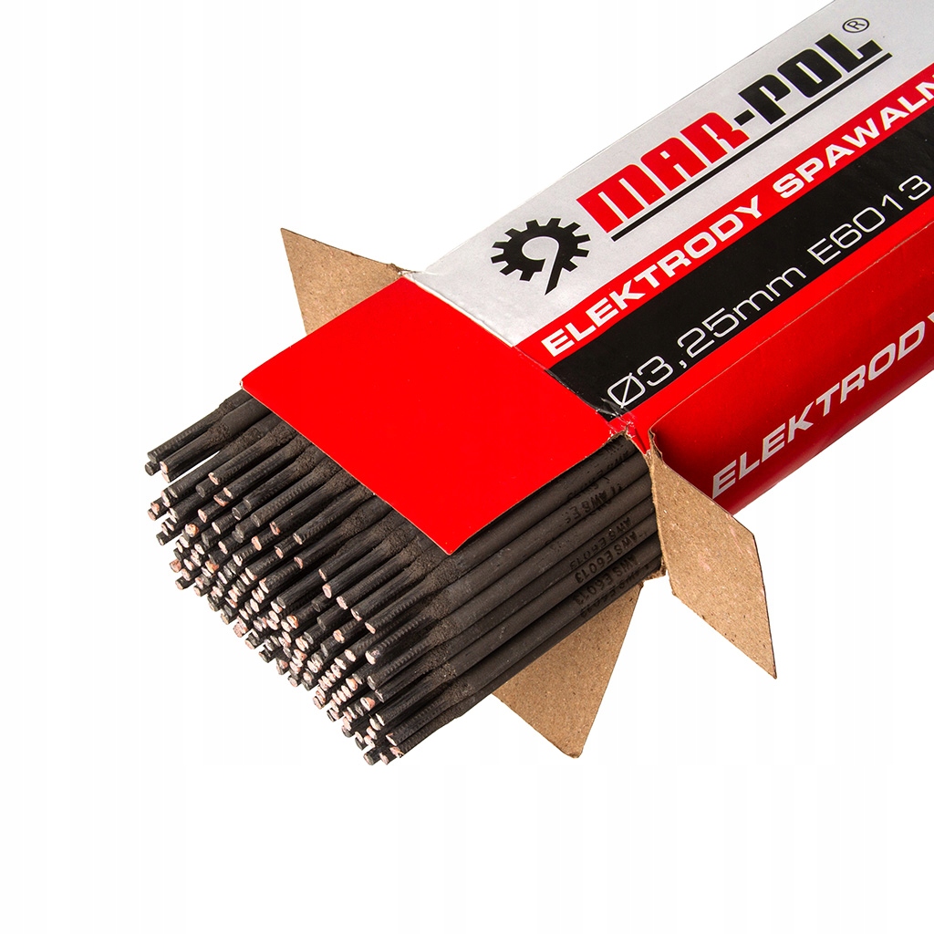 ELEKTRODY RUTYLOWE SPAWALNICZE 3.25*350MM 5KG UNIWERSALNE MAR-POL M79421