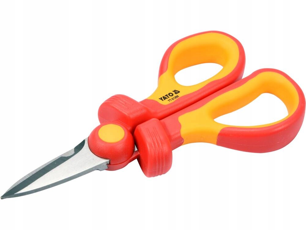 YATO IZOLOWANE NOŻYCZKI DLA ELEKTRYKÓW ZE STALI 160MM VDE 1000 V YT-21200