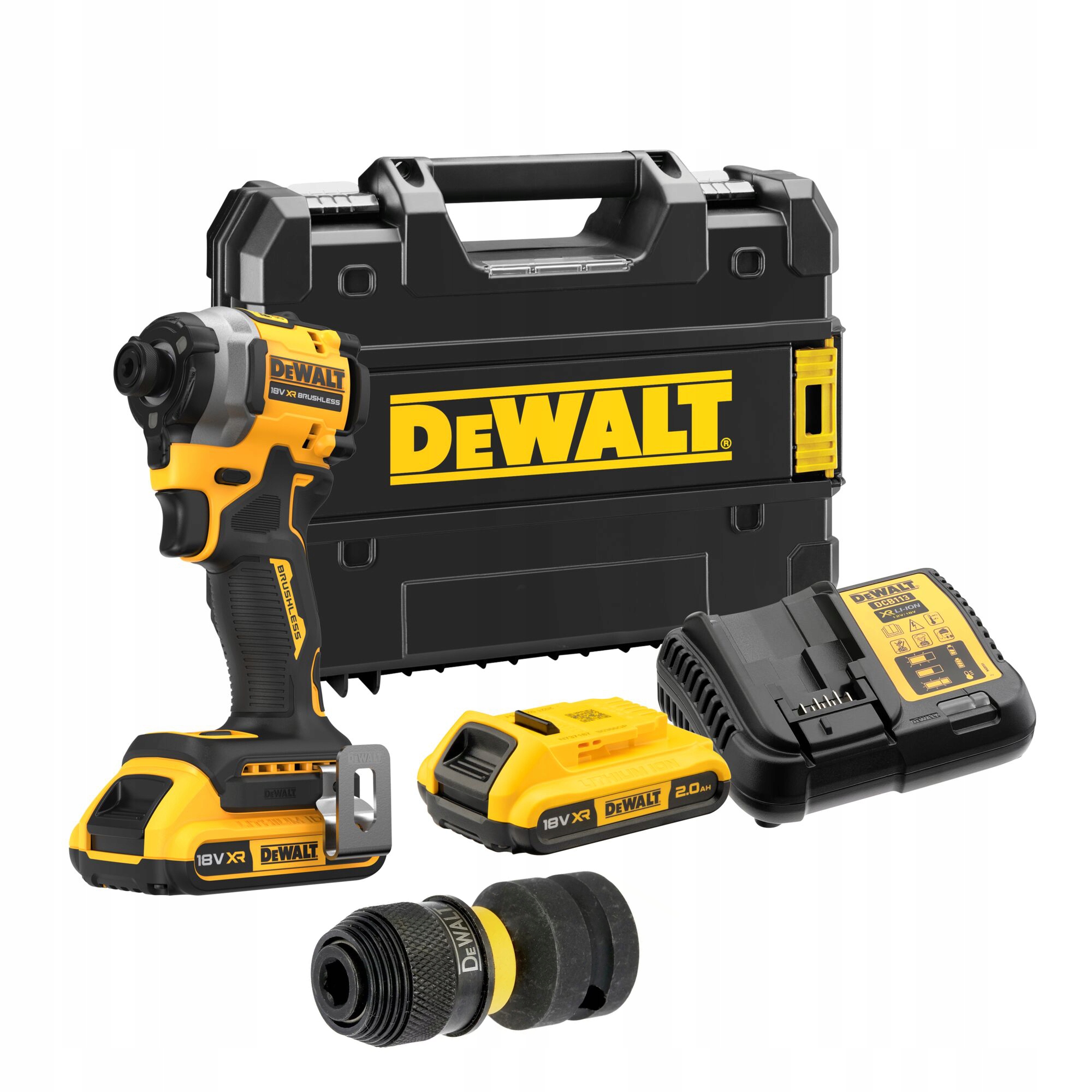 ZAKRĘTARKA UDAROWA 2x2Ah DeWALT DCF850D2T +DT7508