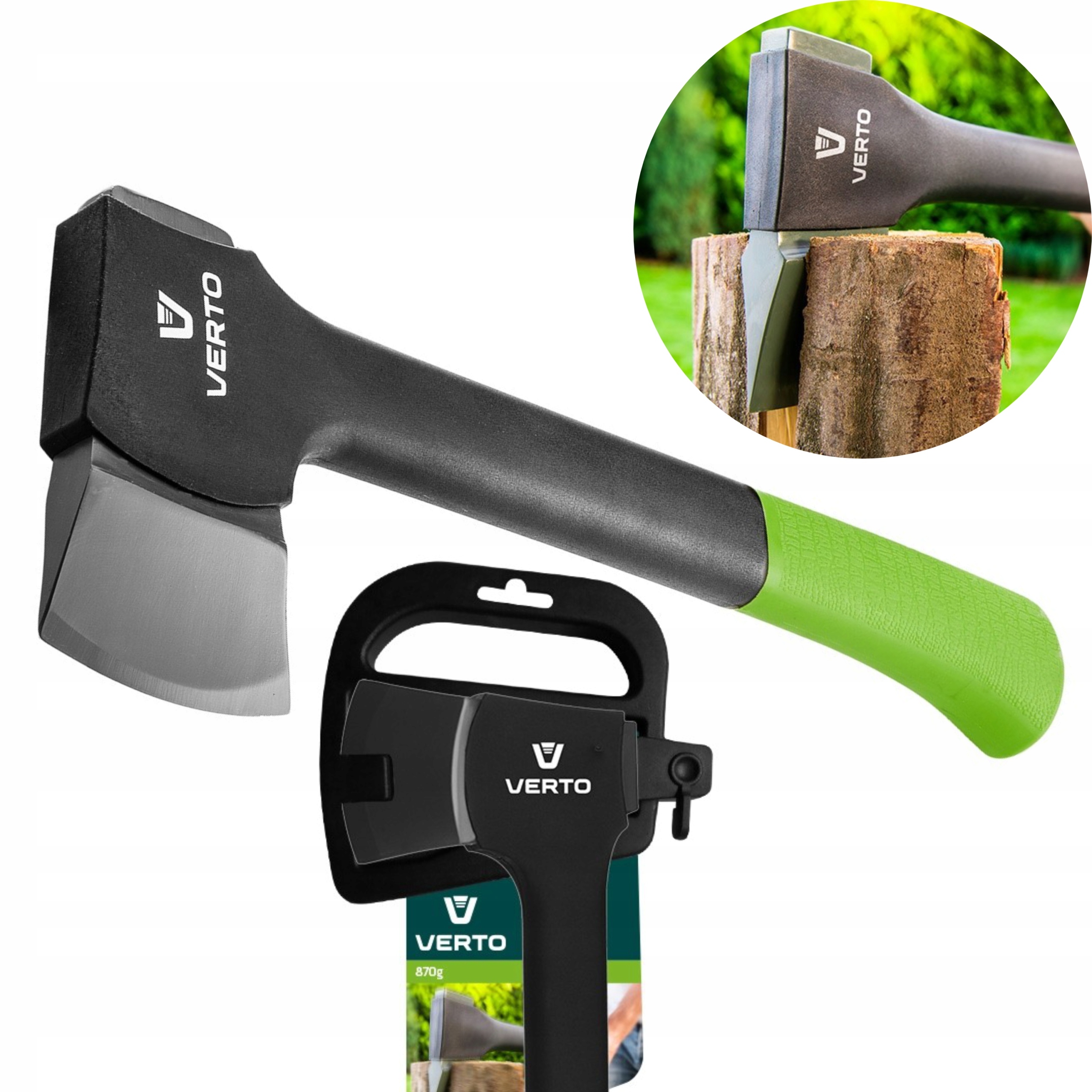 SIEKIERA 870G OBUCH 540G TRZONEK WŁÓKNO 17.5