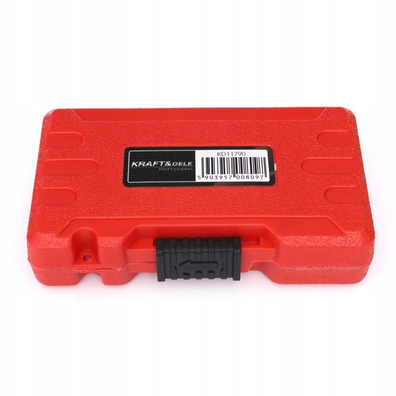 ZESTAW WIERTŁA DO WYKRĘCANA URWANYCH ŚRUB Z WALIZKĄ 10 SZT KRAFT&DELE