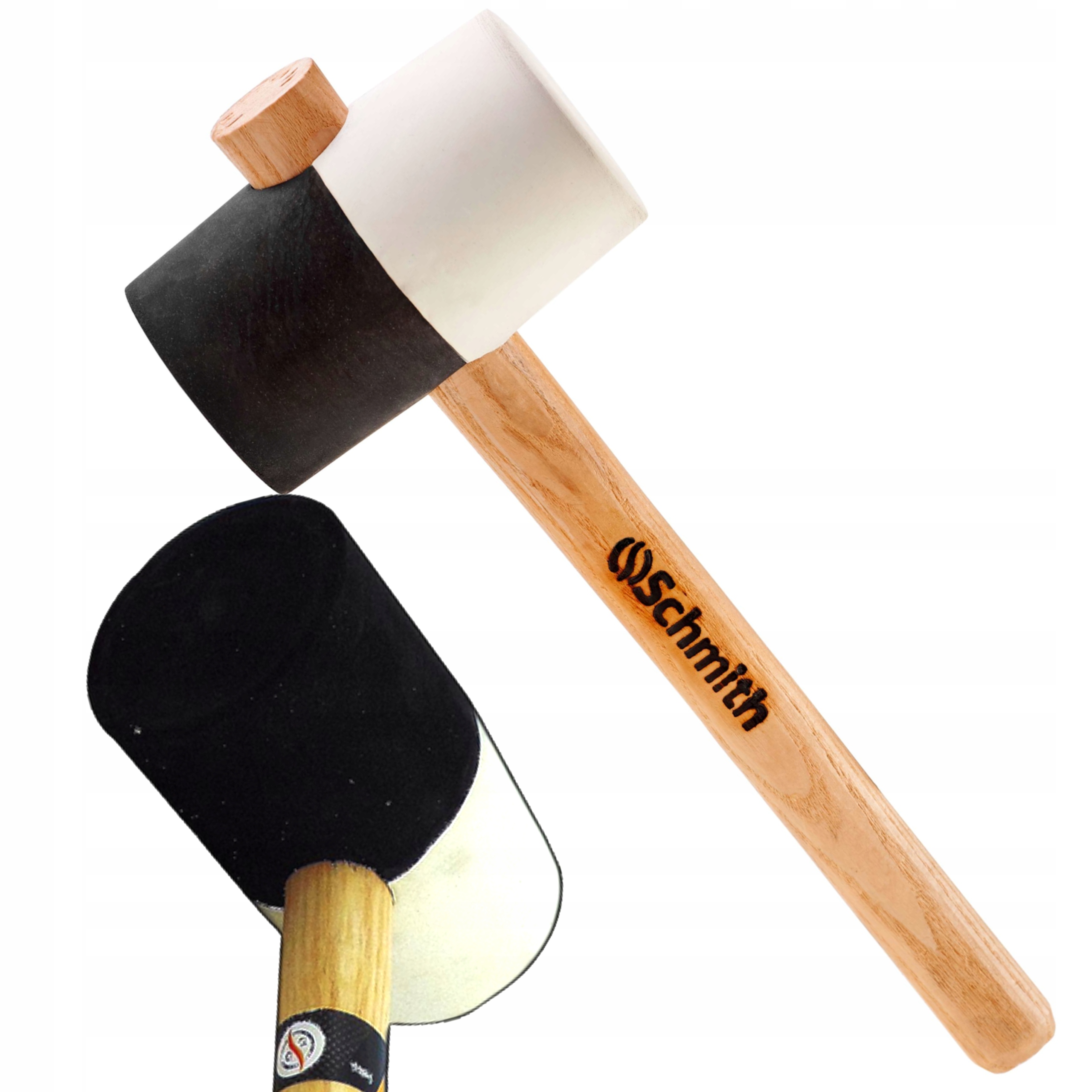 MŁOTEK GUMOWY Z DREWNIANYM TRZONKIEM 910G SCHMITH