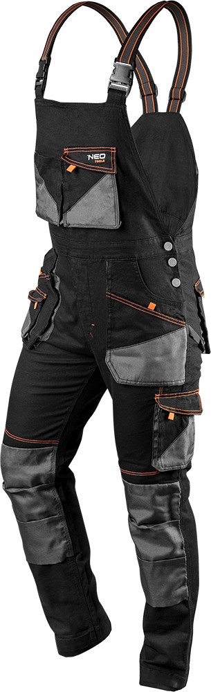 NEO 81-248 SPODNIE ROBOCZE ogrodniczki SLIM r. XS