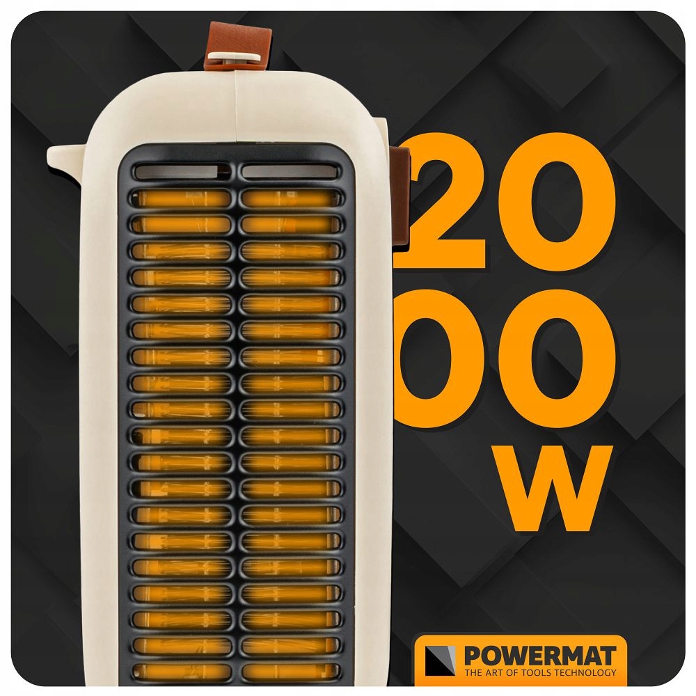 GRZEJNIK TERMOWENTYLATOR ELEKTRYCZNY FARELKA PIONOWY POZIOMY TERMOSTAT 2 kW