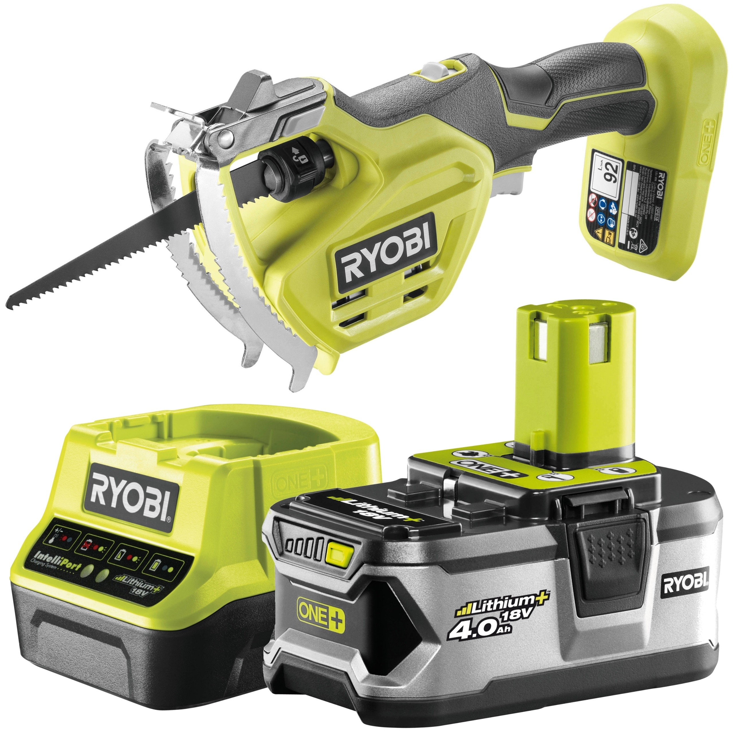 RYOBI RY18PSA PIŁA PILARKA SZABLASTA GAŁĘZI 18V +4