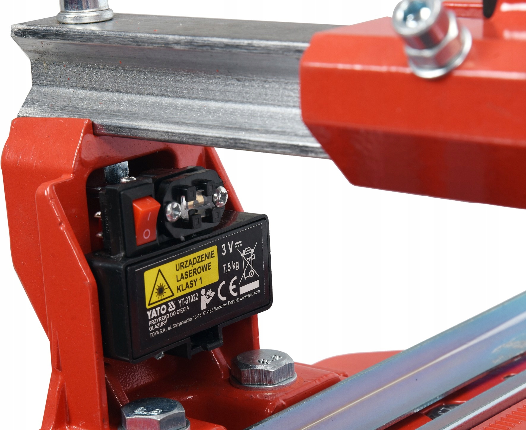 YATO PRZECINARKA DO GLAZURY PŁYTEK 800mm Z LASEREM