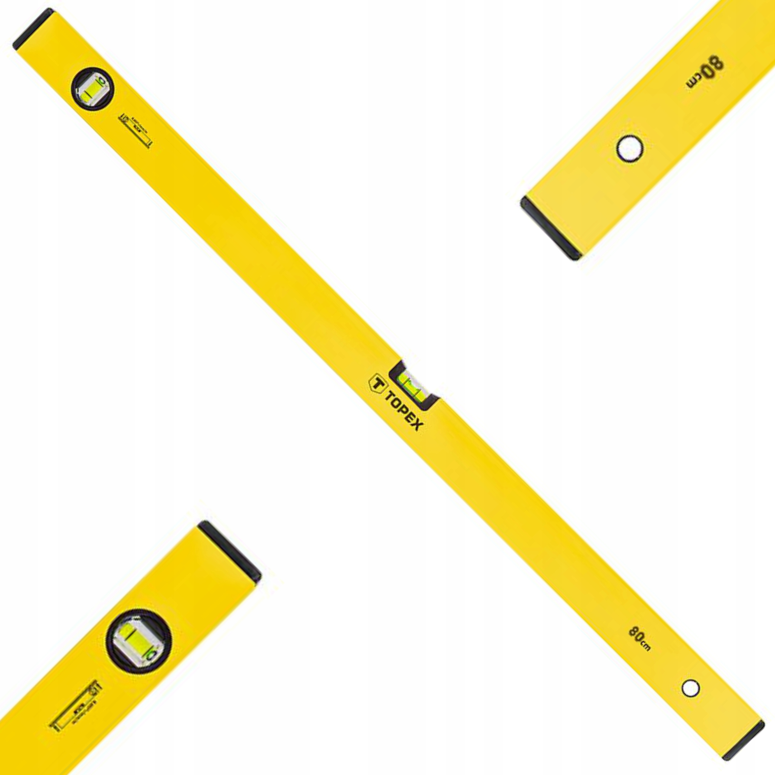 POZIOMNICA ALUMINIOWA 500, 80 CM, TOPEX 29C503