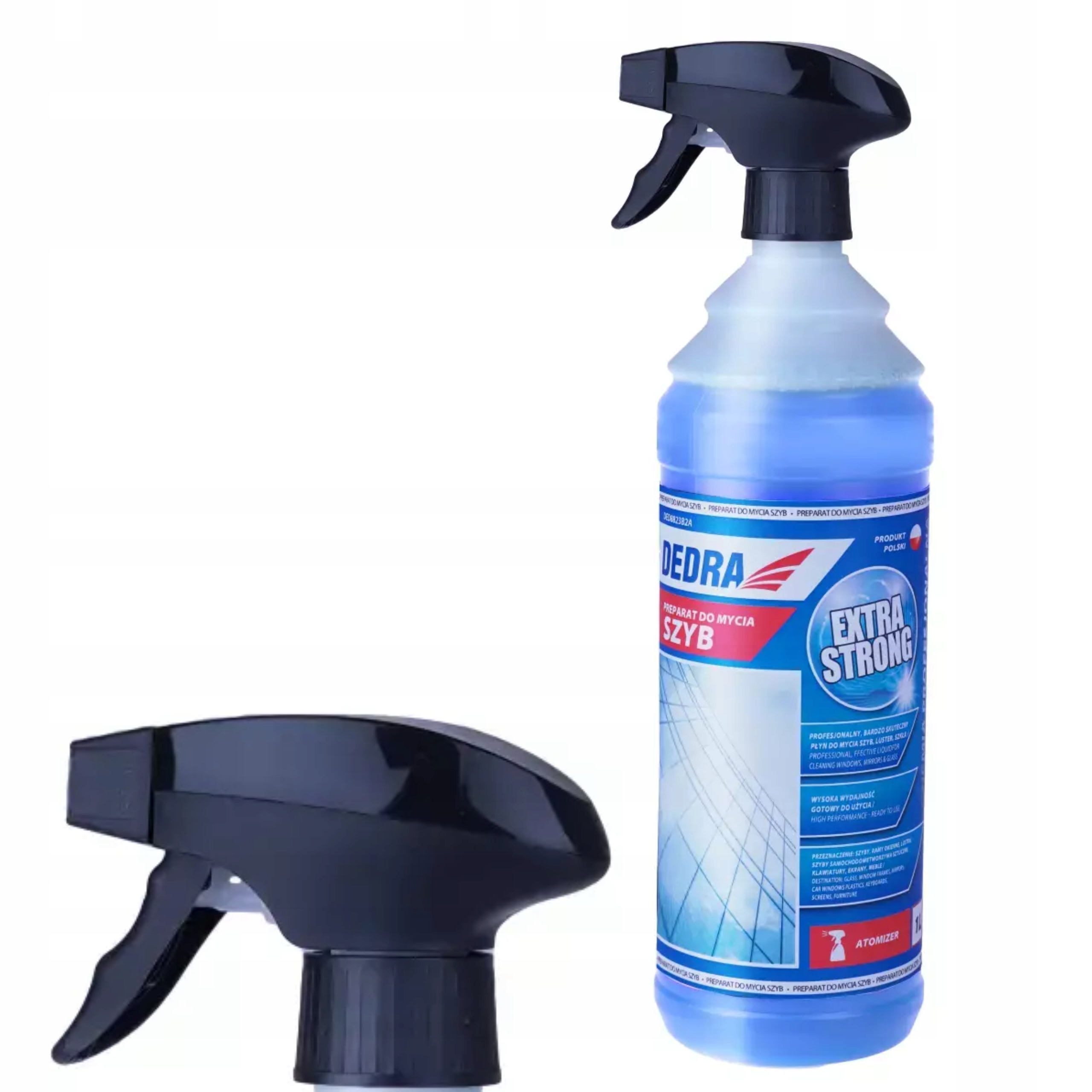 DEDRA PREPARAT DO MYCIA SZYB PŁYN DO MYCIA SZKŁA LUSTER 1L DEDRA DED8823B2A