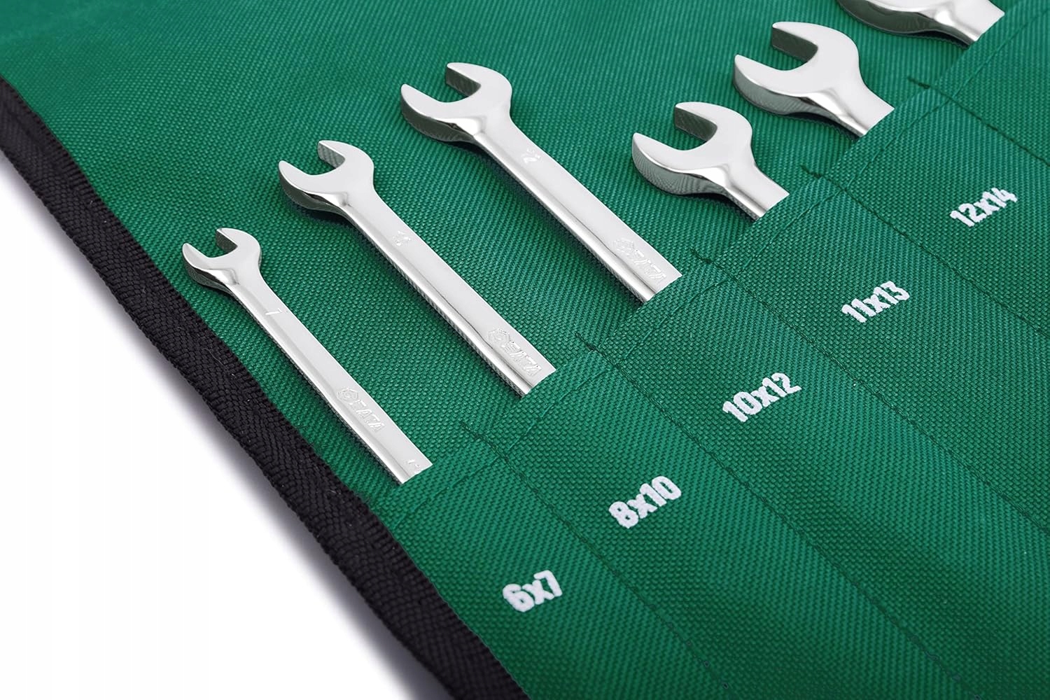 SATA ZESTAW 13 KLUCZY PŁASKICH DWUSTRONNYCH W SASZETCE 6-32MM ST09029SJ