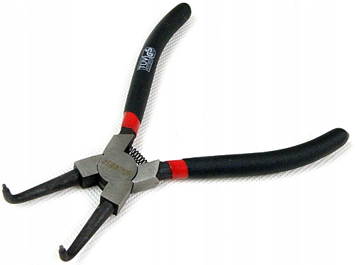 SILVER ZESTAW SZCZYPCE PIERŚCIENI SEGERA 6'' WYGIĘTE PROSTE 160MM 4EL 10529