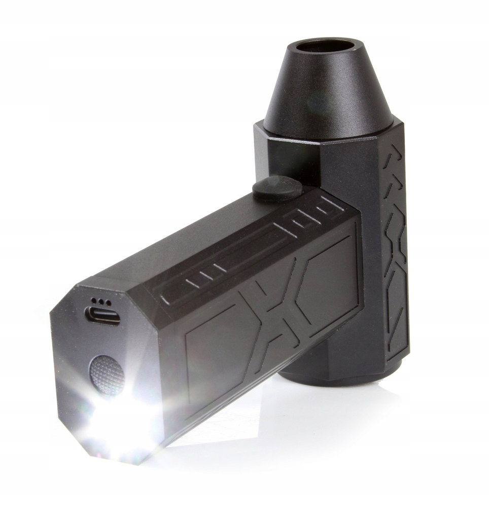 MAR POL DMUCHAWA ELEKTRYCZNA DO LIŚCI AUTA MINI WENTYLATOR Z LATARKĄ M88320