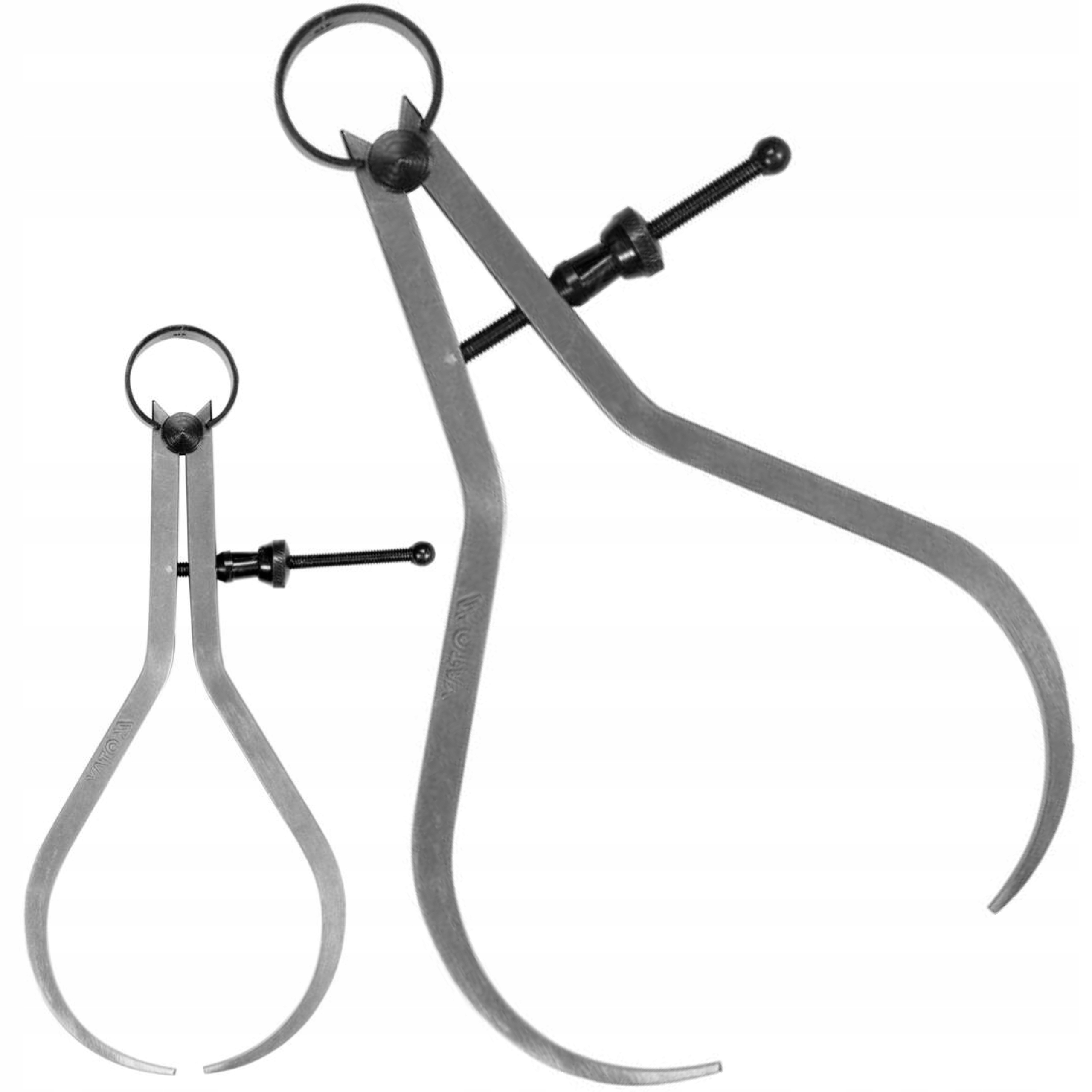 YATO MACKA ZEWNĘTRZNA SPRĘŻYNOWA L 150 MM STAL WYSOKOWĘGLOWA YT-72120