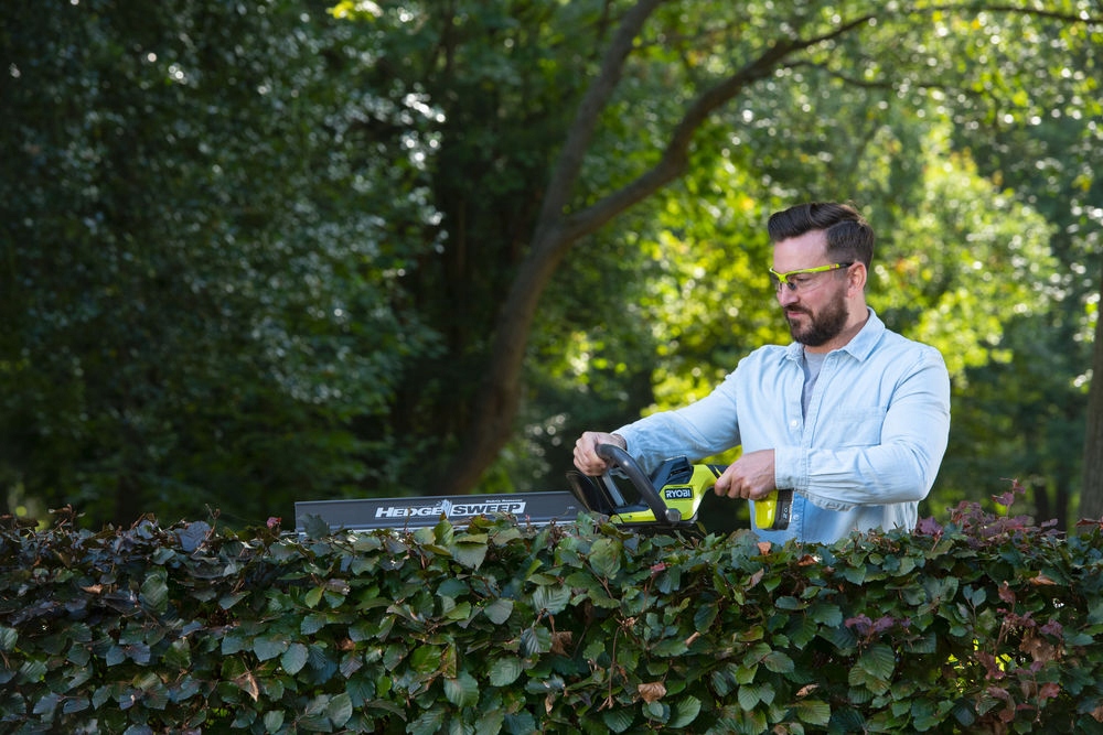 RYOBI NOŻYCE DO ŻYWOPŁOTU GAŁĘZI AKUMULATOROWE PILARKA PIŁA RY18HT55A-0